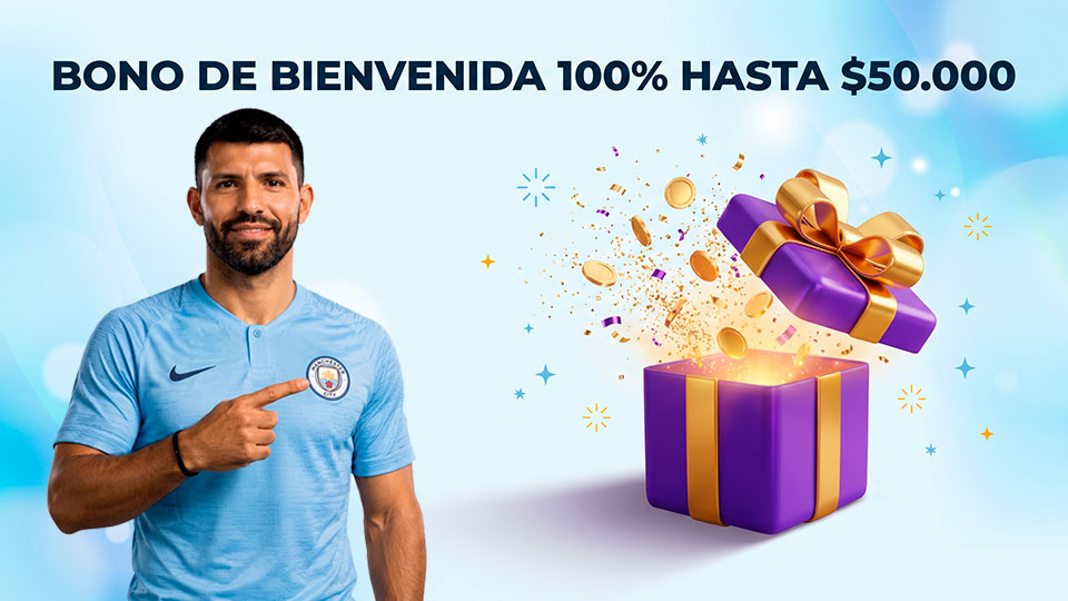 Ilustración de una caja de regalo violeta con monedas doradas, símbolo del bono de bienvenida