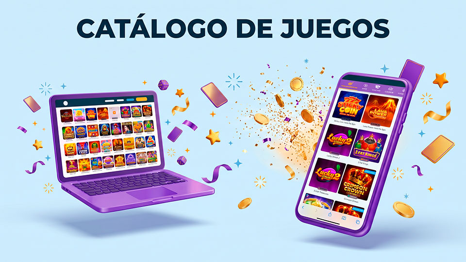 Collage de juegos de casino: tragamonedas, mesas en vivo, bingo y juegos crash